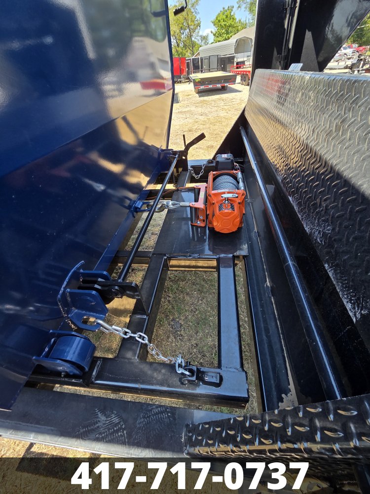 2027 7x16 HARCORE ROLL OFF GN DUMPSTER SET RO8927