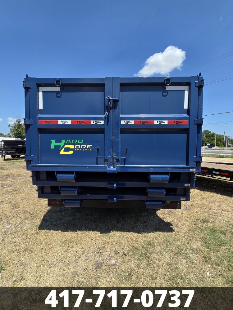 2027 7x16 HARCORE ROLL OFF GN DUMPSTER SET RO8927