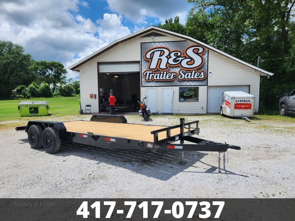 2026 20' (18+2) 10K Flatbed with Dovetail FB1902