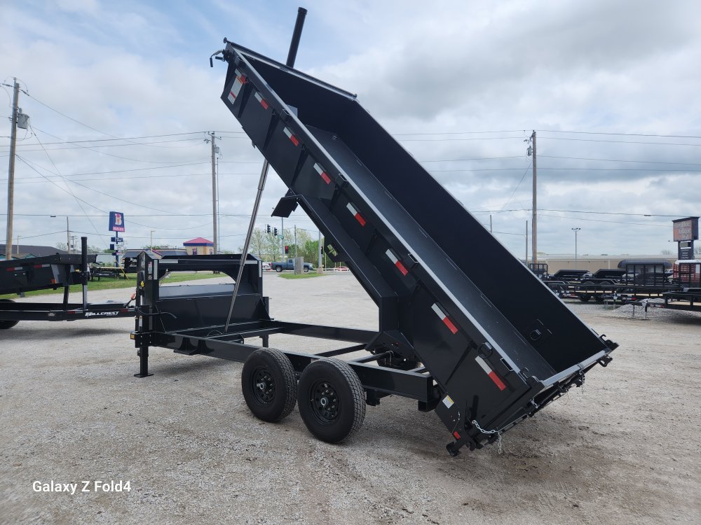 15.9K 7x16 Hillcrest Gooseneck Dump Trailer DT1182