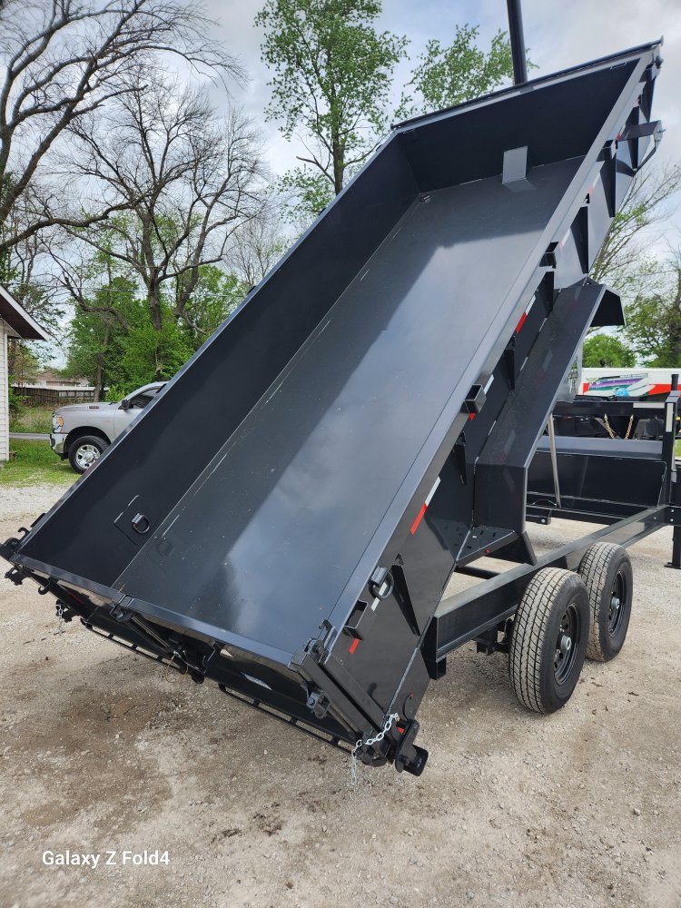 15.9K 7x16 Hillcrest Gooseneck Dump Trailer DT1182