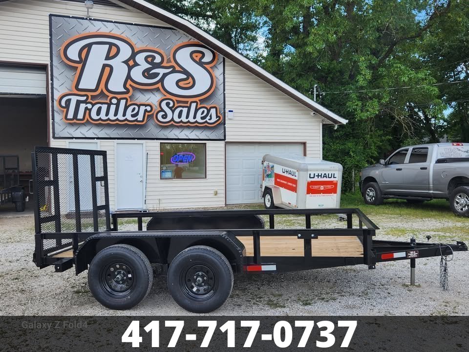2026 STAG 76x12 Tandem Axle Trailer w/Brakes UT0198