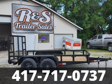 2026 STAG 76x12 Tandem Axle Trailer w/Brakes UT0198