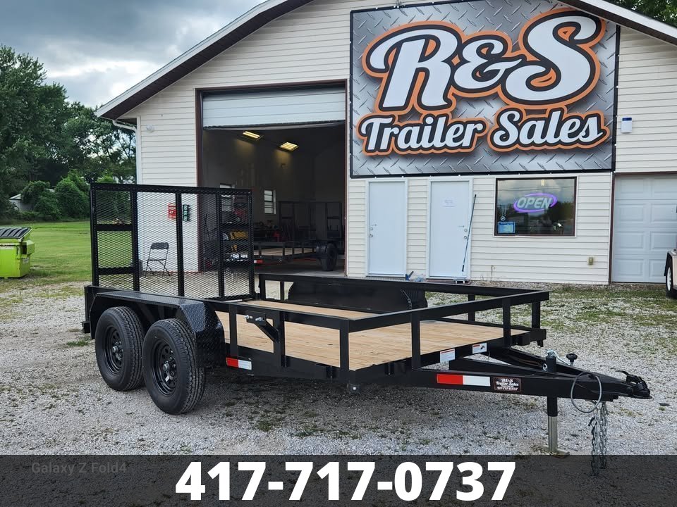 2026 STAG 76x12 Tandem Axle Trailer w/Brakes UT0198