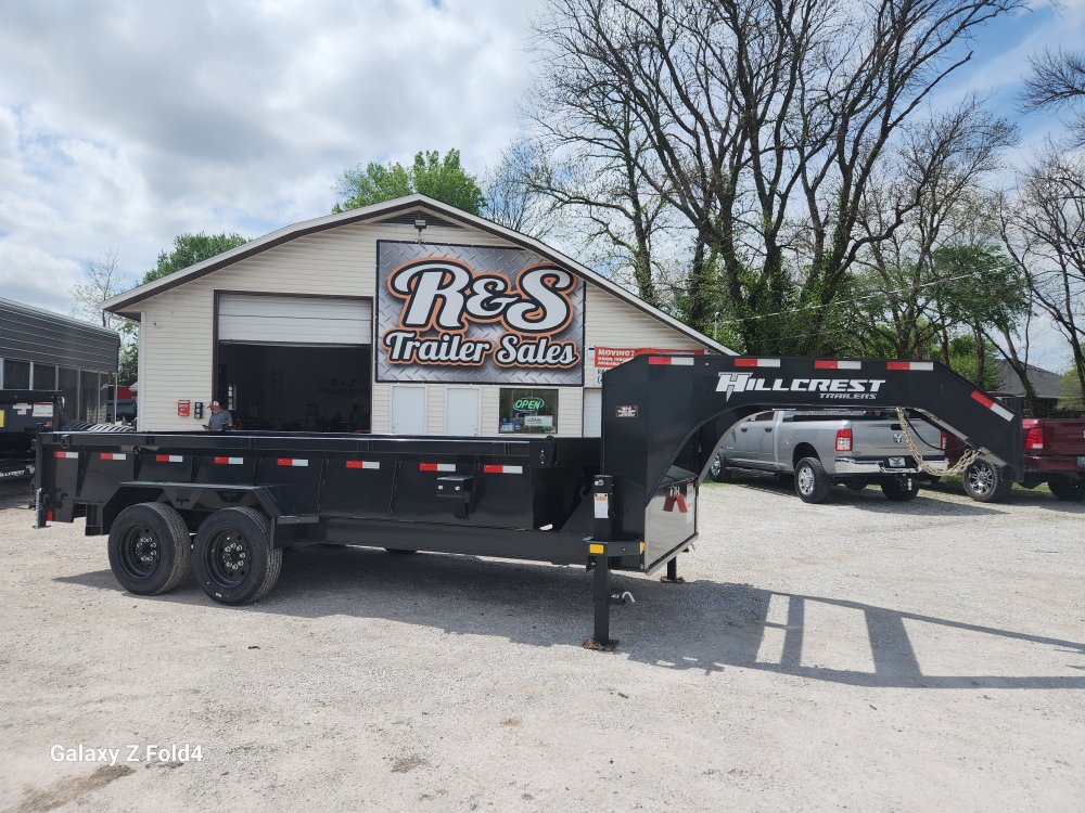 17.6K 83x16 Hillcrest Gooseneck Dump DT1181