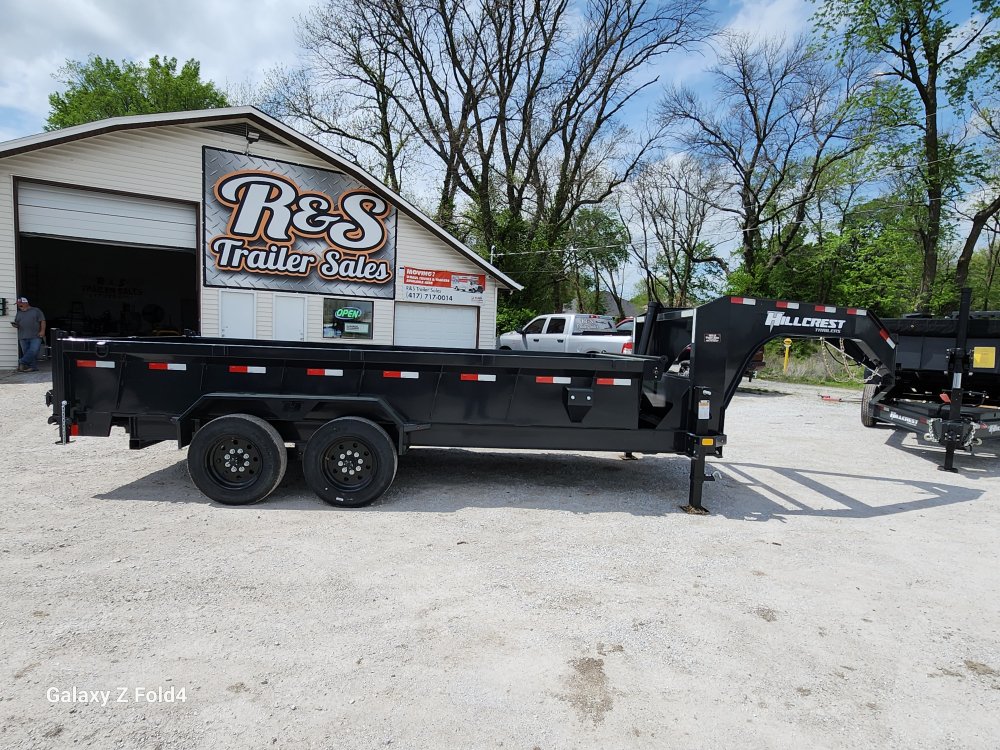 17.6K 83x16 Hillcrest Gooseneck Dump DT1181