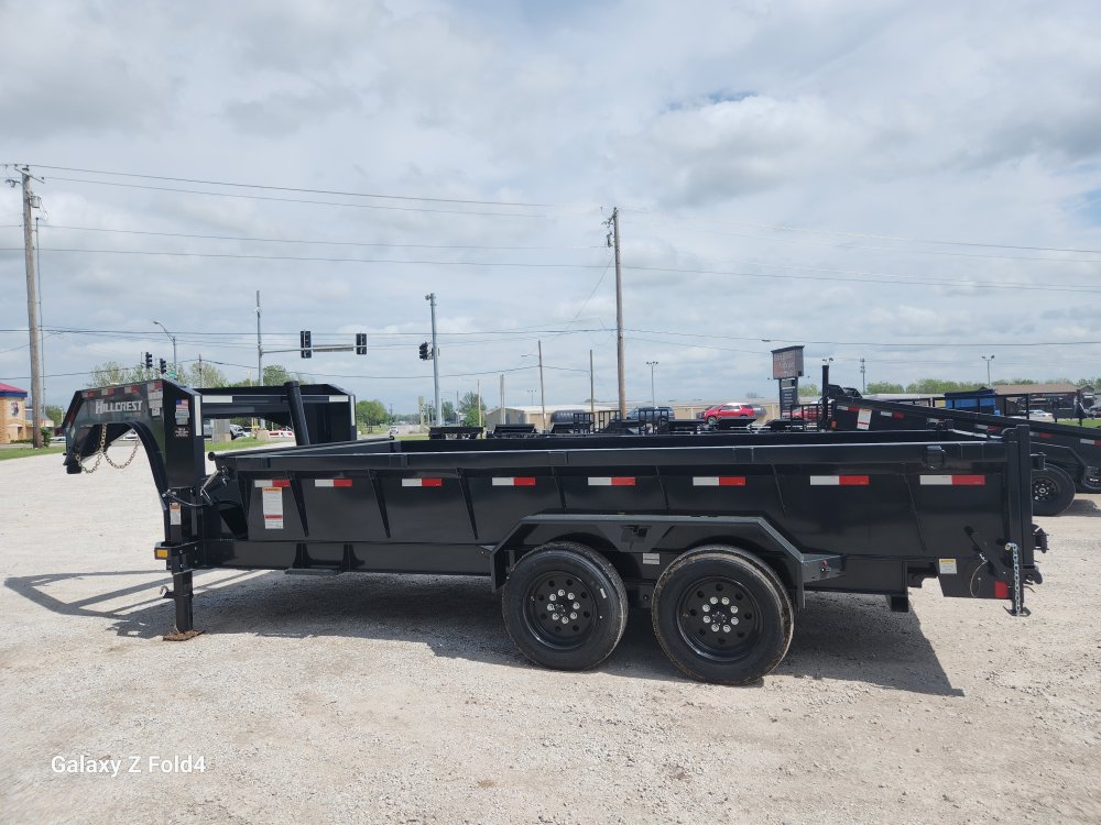 17.6K 83x16 Hillcrest Gooseneck Dump DT1181