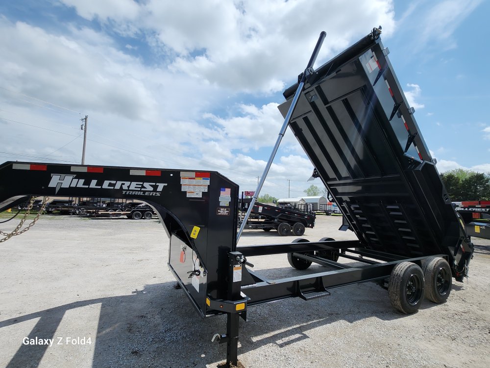 17.6K 83x16 Hillcrest Gooseneck Dump DT1181
