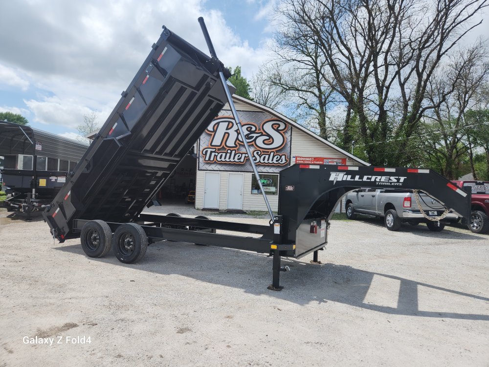 17.6K 83x16 Hillcrest Gooseneck Dump DT1181