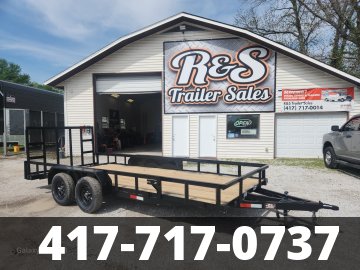 2027 STAG 82x18 (16+2) Utility Trailer w/Brakes UT0199