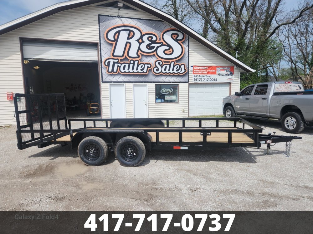 2027 STAG 82x18 (16+2) Utility Trailer w/Brakes UT0199