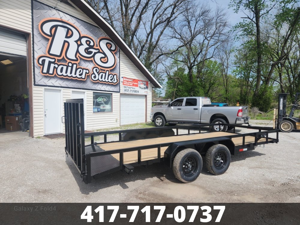 2027 STAG 82x18 (16+2) Utility Trailer w/Brakes UT0199