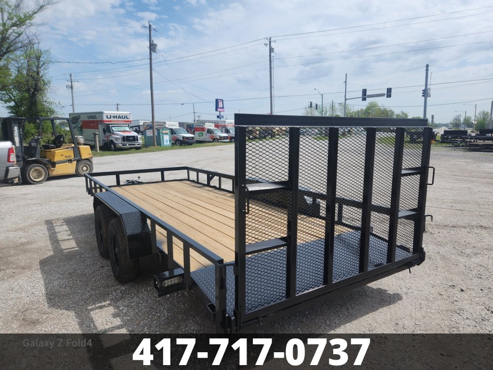 2027 STAG 82x18 (16+2) Utility Trailer w/Brakes UT0199