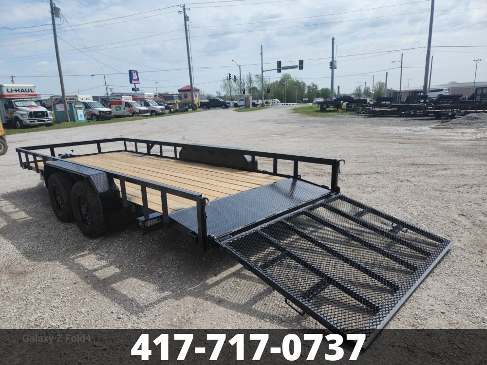 2027 STAG 82x18 (16+2) Utility Trailer w/Brakes UT0199