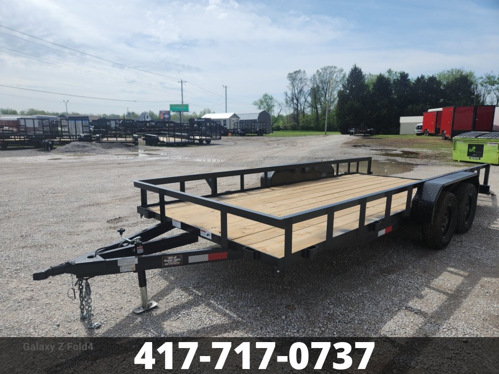 2027 STAG 82x18 (16+2) Utility Trailer w/Brakes UT0199
