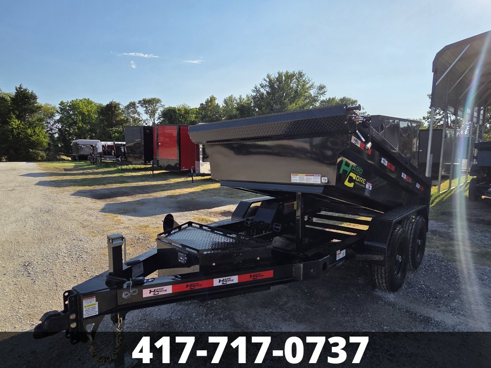 2027 HARDCORE XT5, 5x10 10K DUMP TRAILER DT8933