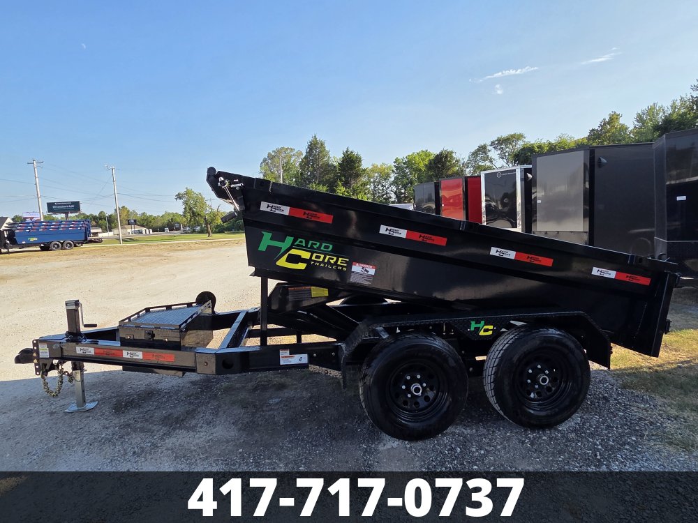 2027 HARDCORE XT5, 5x10 10K DUMP TRAILER DT8933