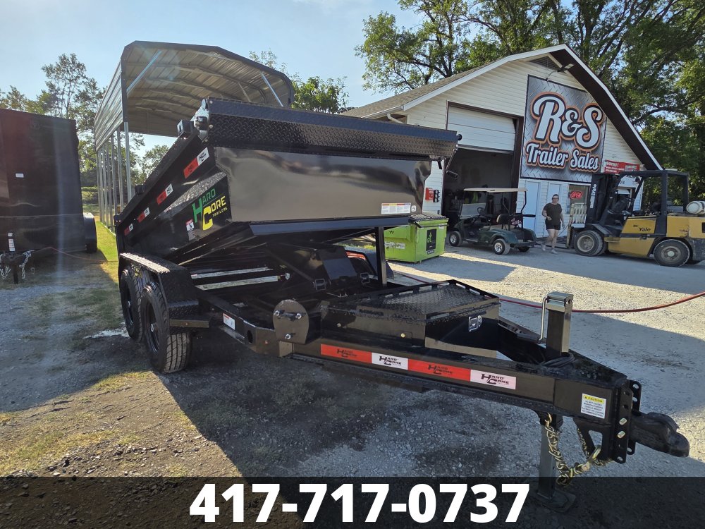 2027 HARDCORE XT5, 5x10 10K DUMP TRAILER DT8933
