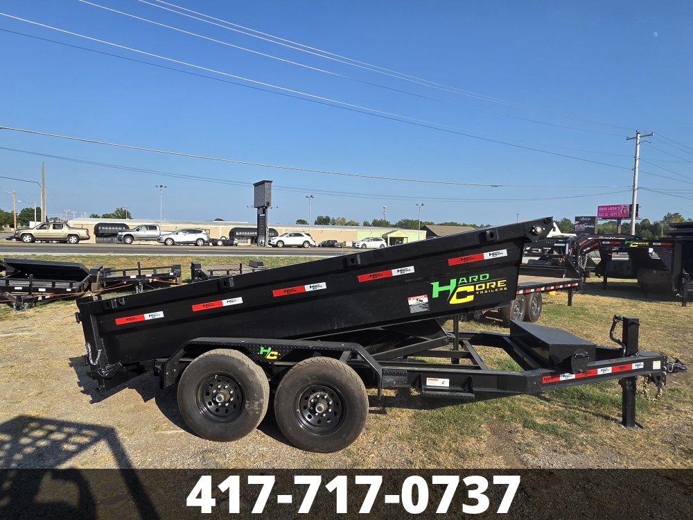 2027 HARDCORE XT6, 6x12 14K DUMP TRAILER DT8932