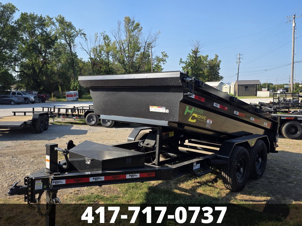 2027 HARDCORE XT6, 6x12 14K DUMP TRAILER DT8932