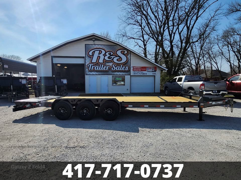 2027 Hillcrest 21K 21+3 I Beam Equipment Trailer ET0931