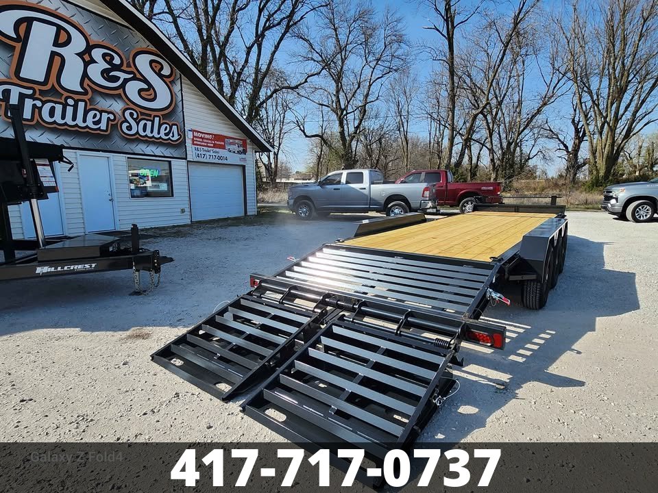 2027 Hillcrest 21K 21+3 I Beam Equipment Trailer ET0931
