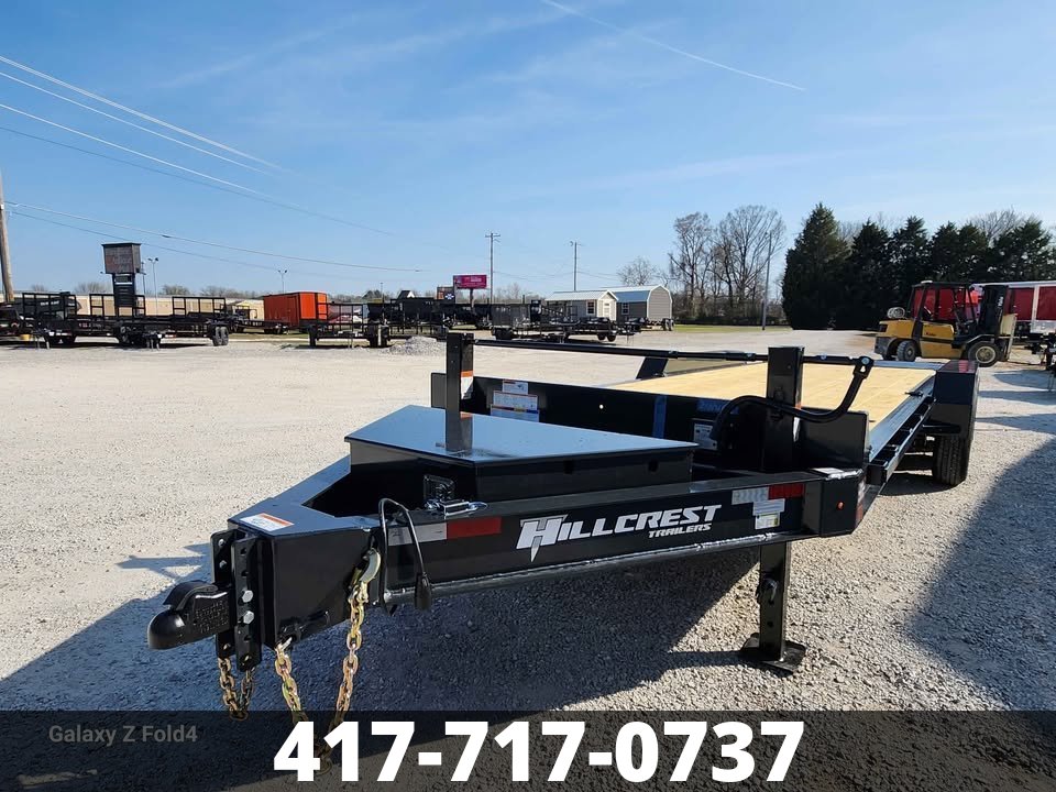 2027 Hillcrest 21K 21+3 I Beam Equipment Trailer ET0931