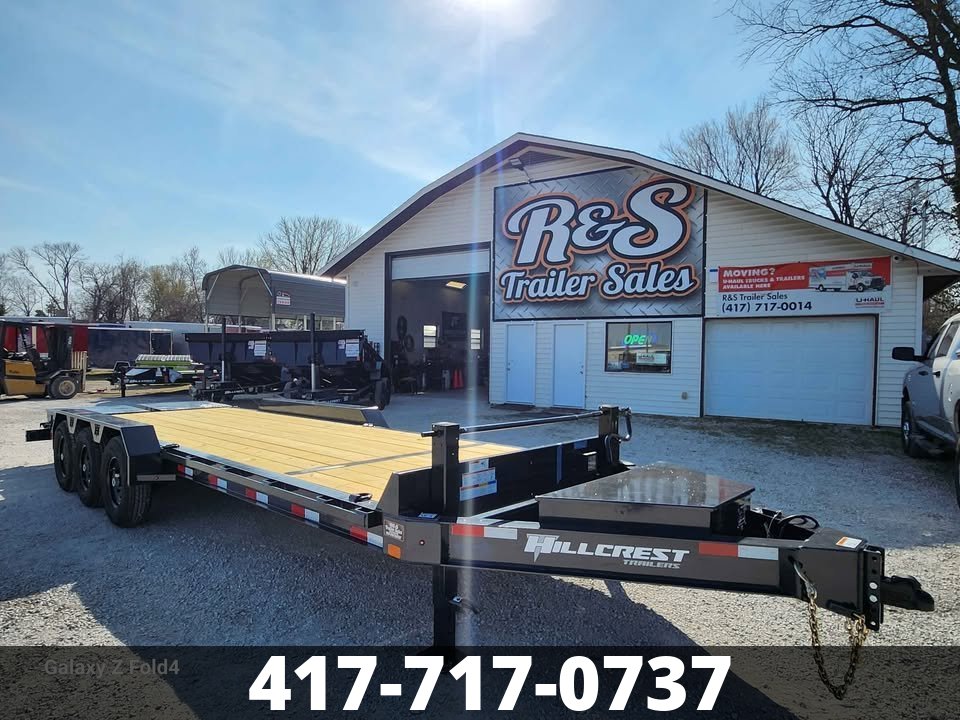 2027 Hillcrest 21K 21+3 I Beam Equipment Trailer ET0931