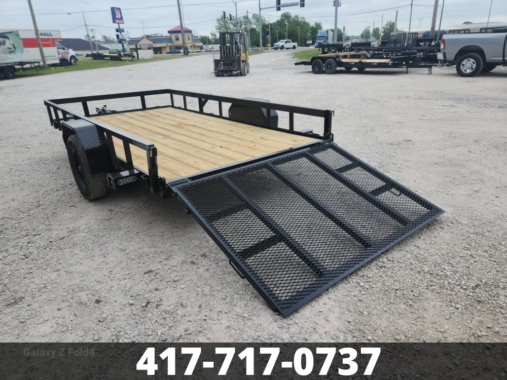 2026 Stag 6x12 Single Axle Utility Trailer UT1958