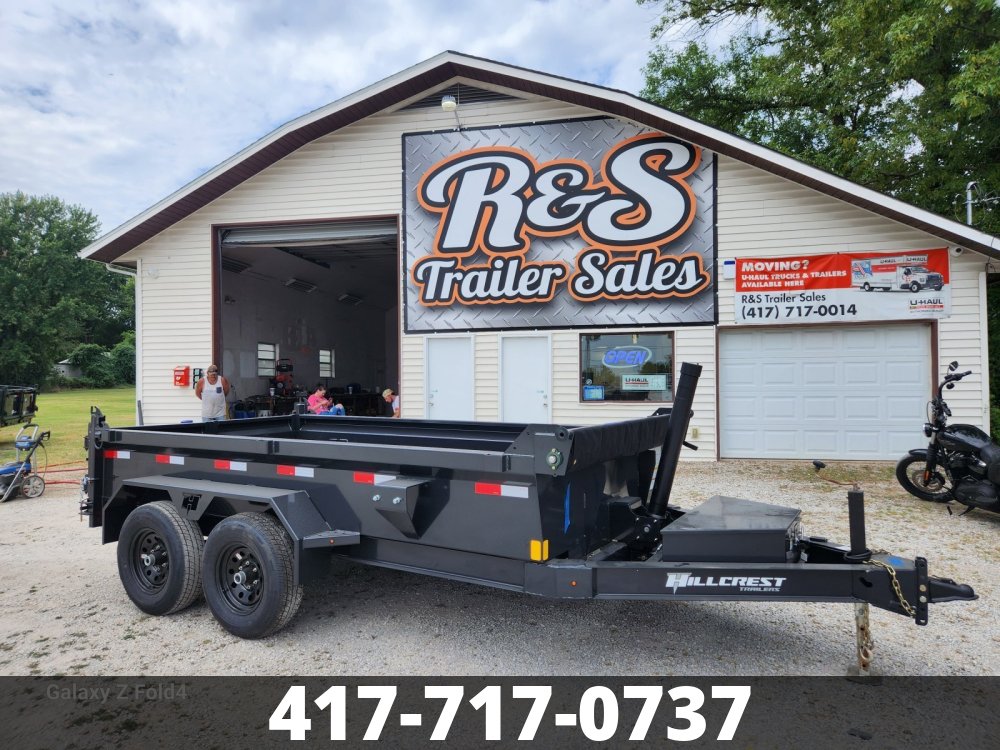 2027 Hillcrest 73x12 10K Dump Trailer DT1035