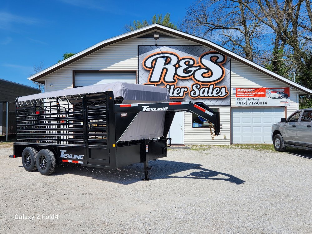 2026 14K 6.8x16 Texline Cattle Trailer