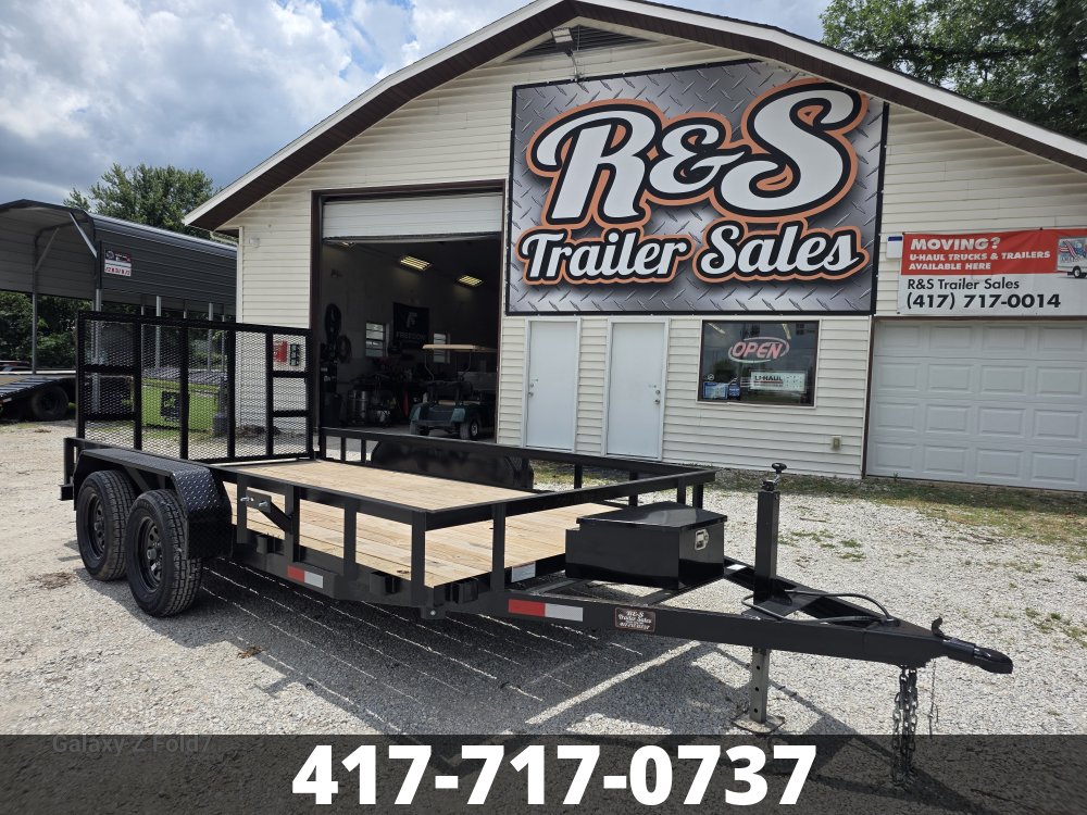 2026 STAG 82"x 14' Utility Trailer w/Brakes and Toolbox