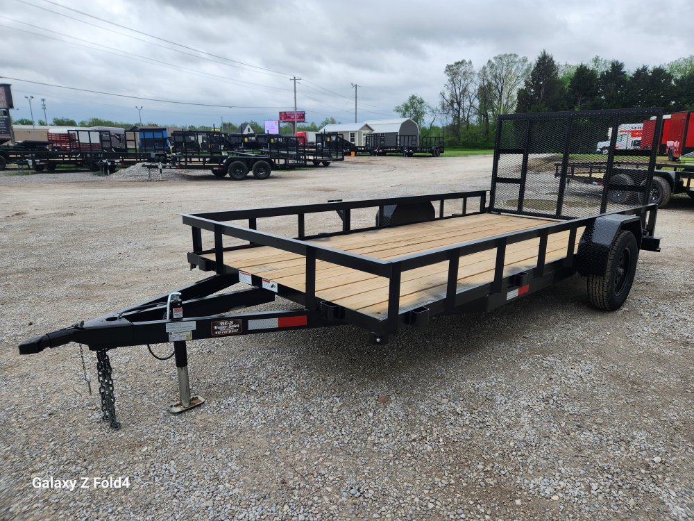 Stag 76x14 Single Axle Utility