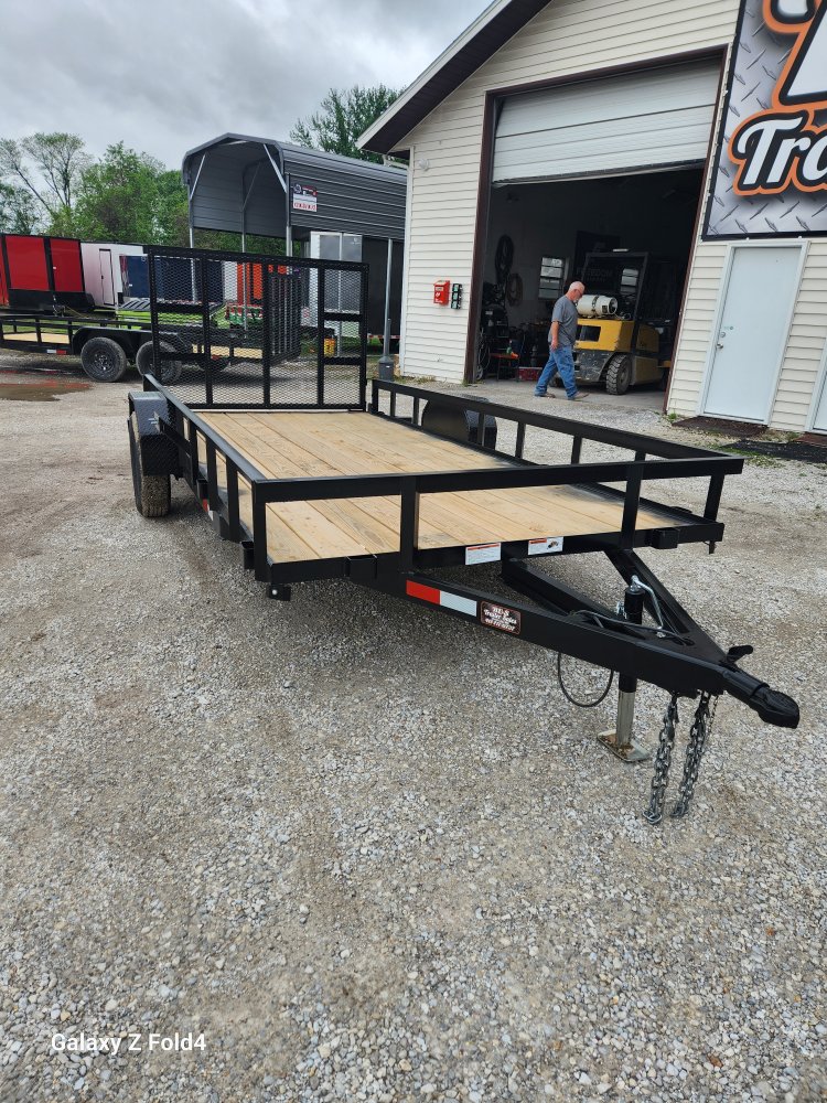 Stag 76x14 Single Axle Utility