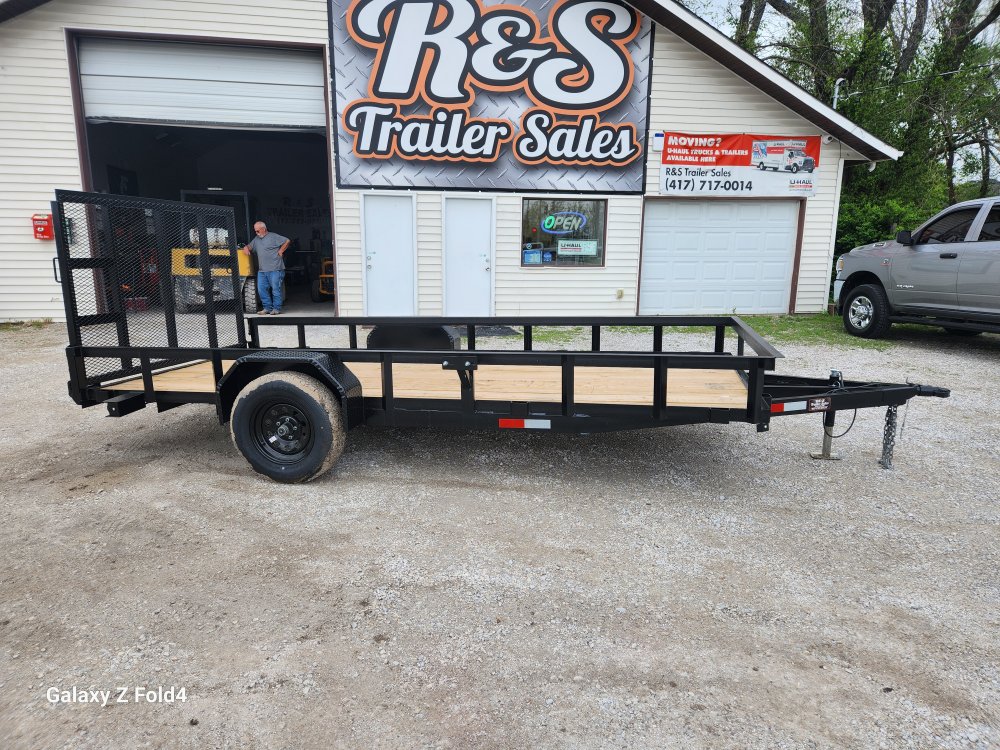 Stag 76x14 Single Axle Utility