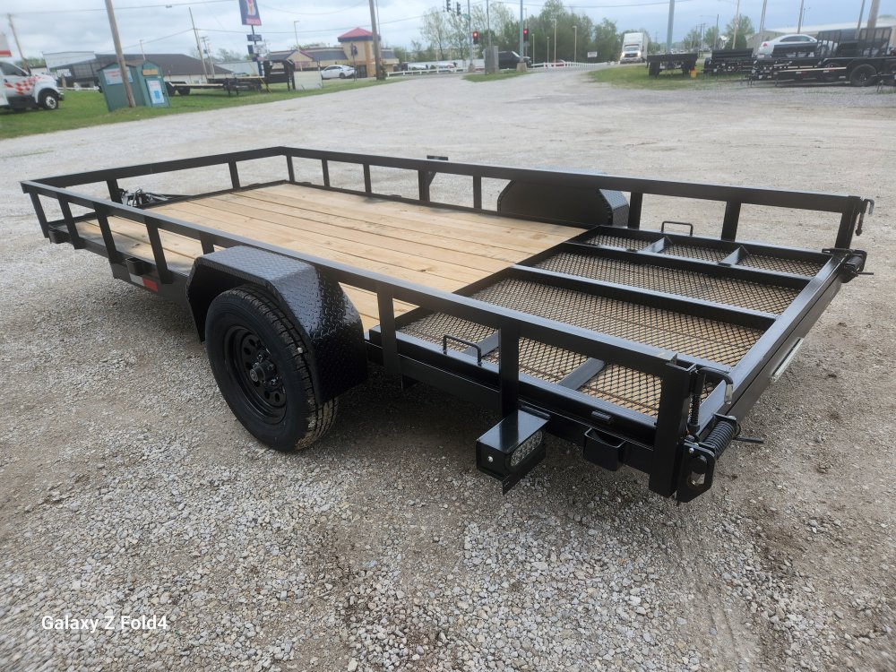 Stag 76x14 Single Axle Utility