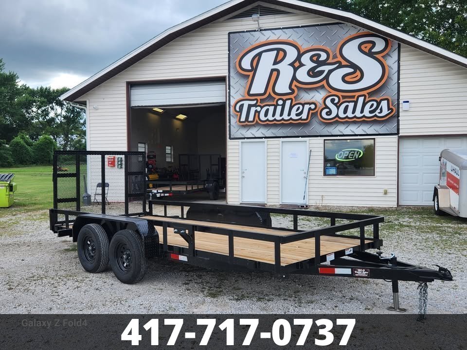 2027 STAG 76x14 Utility Trailer w/ 4' Spring Assisted Gate UT0066