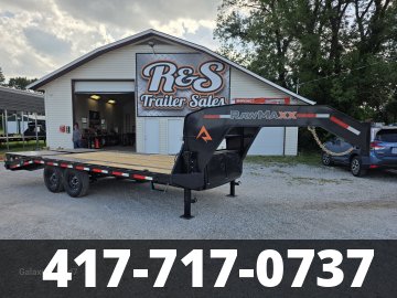 2026 Rawmaxx 16K Flatbed Deckover Trailer