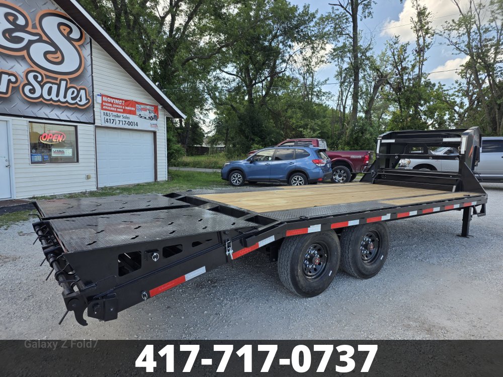 2026 Rawmaxx 16K Flatbed Deckover Trailer