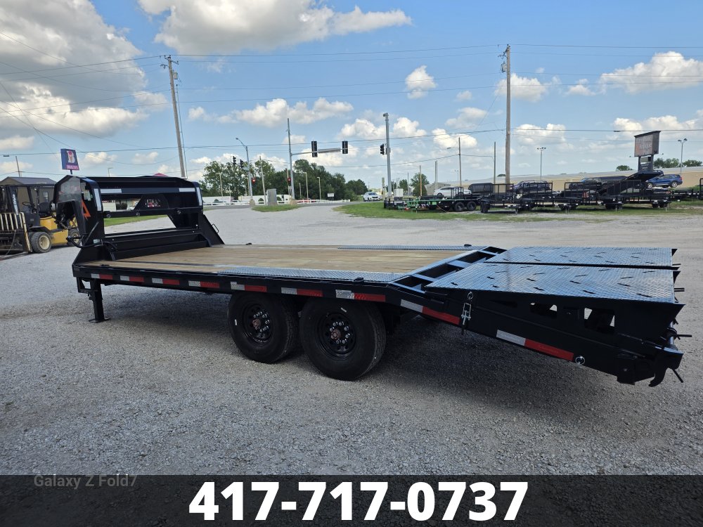 2026 Rawmaxx 16K Flatbed Deckover Trailer