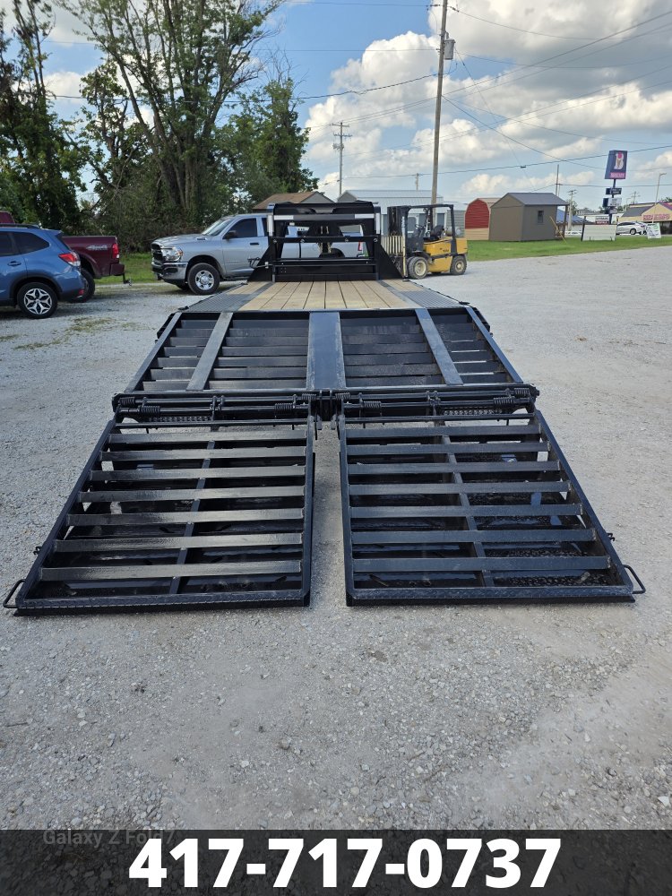 2026 Rawmaxx 16K Flatbed Deckover Trailer