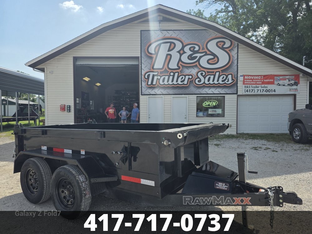 2026 Rawmaxx 60x10 Dump Trailer