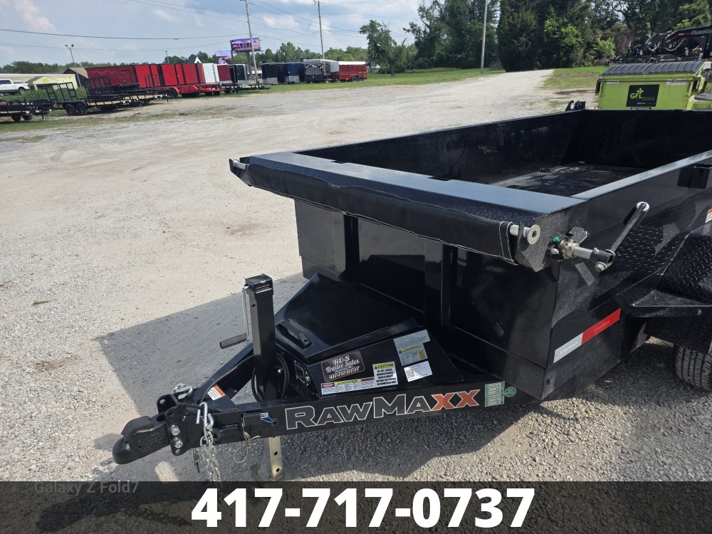 2026 Rawmaxx 60x10 Dump Trailer