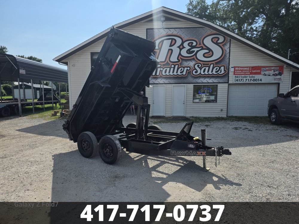 2026 Rawmaxx 60x10 Dump Trailer