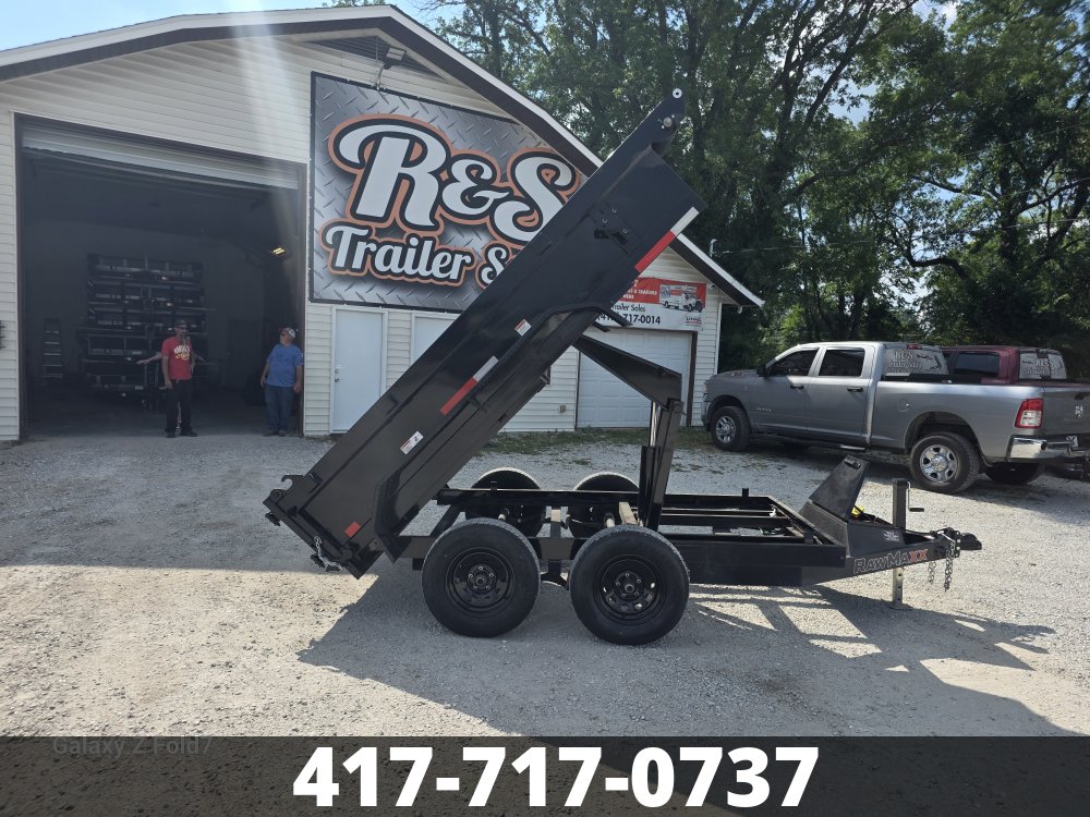 2026 Rawmaxx 60x10 Dump Trailer