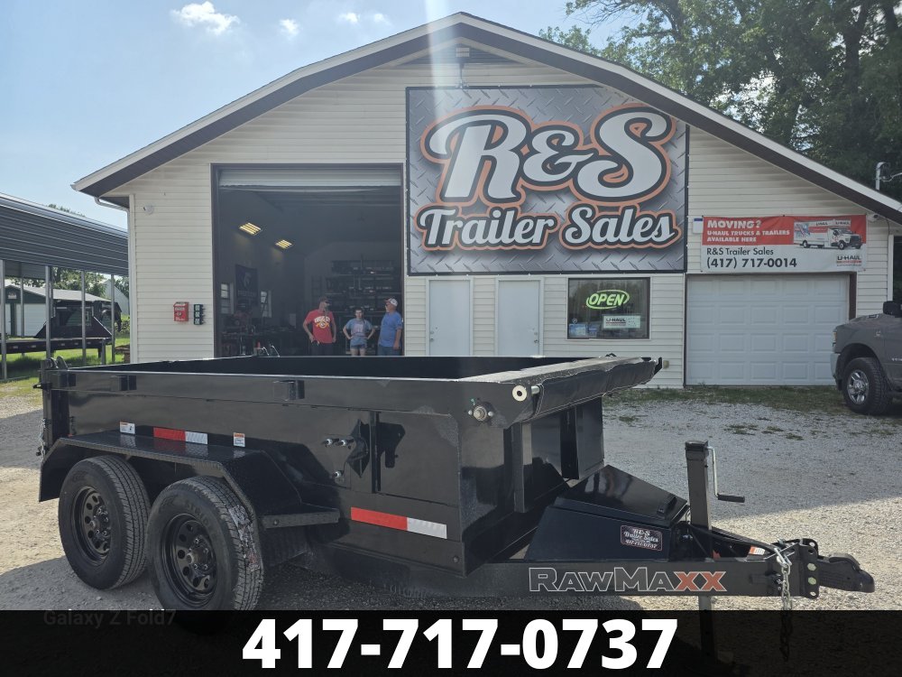 2026 Rawmaxx 60x10 Dump Trailer