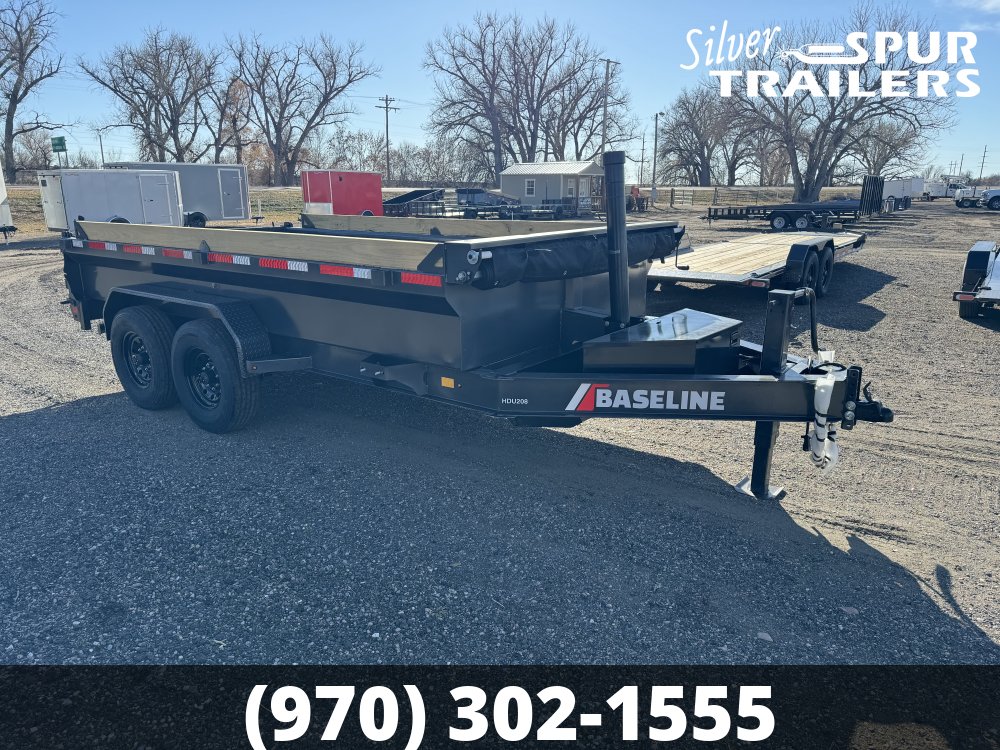 2025 Baseline HDU208 14x82 Dump Trailer