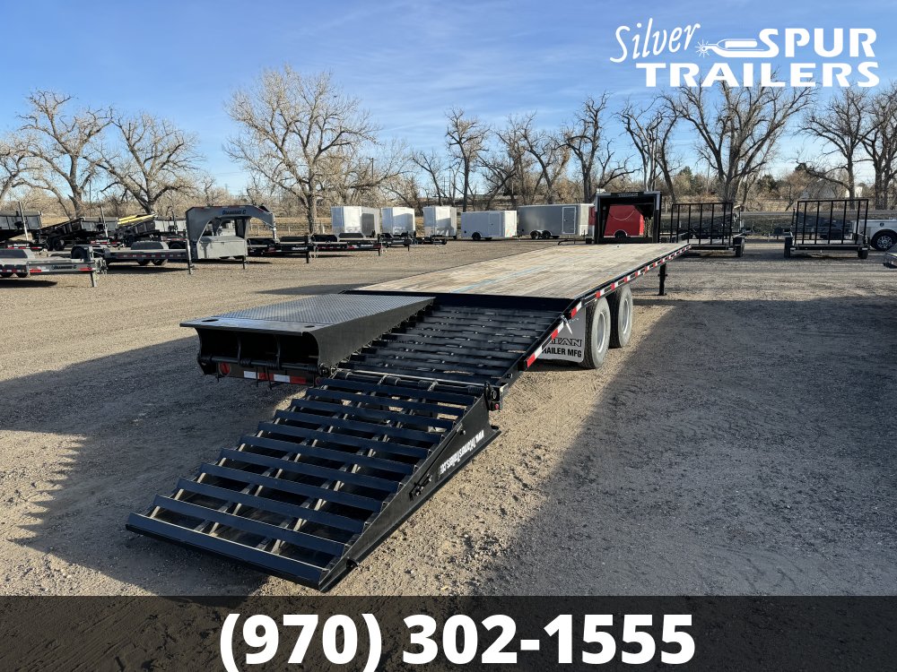 2023 Titan Trailers 32' Dual Tandem Flatbed Trailer