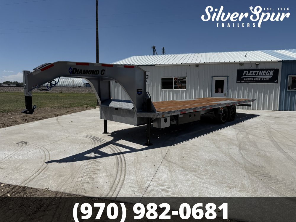 2026 Diamond C DET210 26x102 Gooseneck Deckover Tilt Trailer