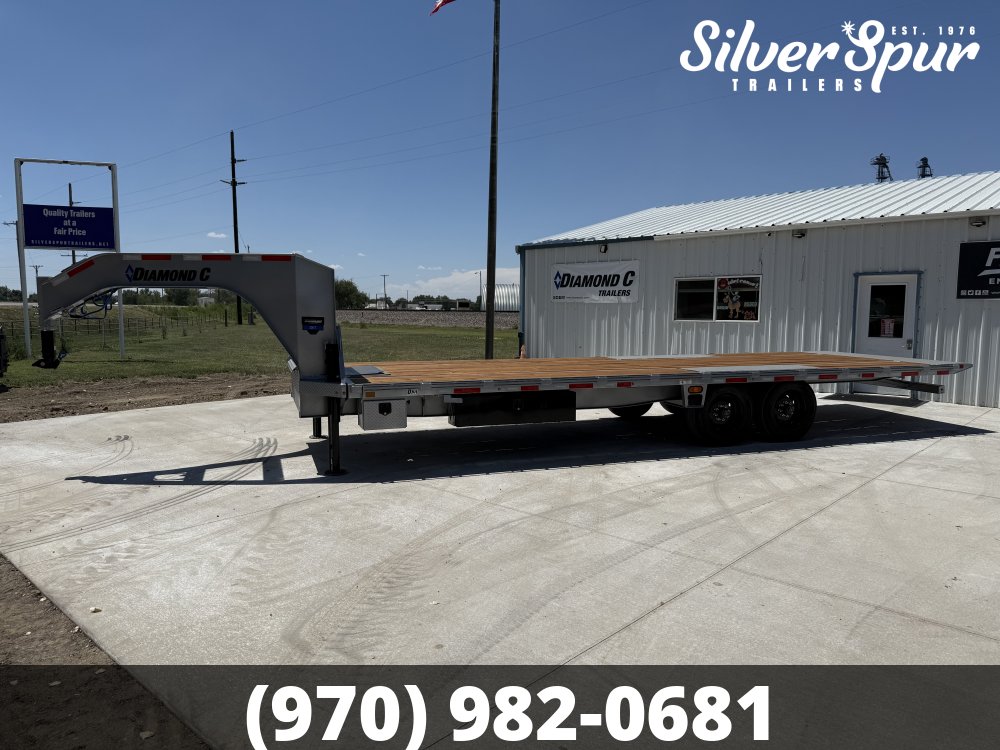 2026 Diamond C DET210 26x102 Gooseneck Deckover Tilt Trailer